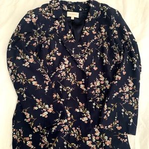 Skies are Blue Floral Blazer